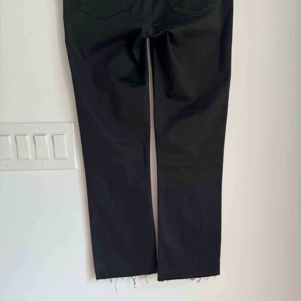 J Crew 9" demi-boot crop jean in Black Women’s Size 25 - Picture 8 of 13
